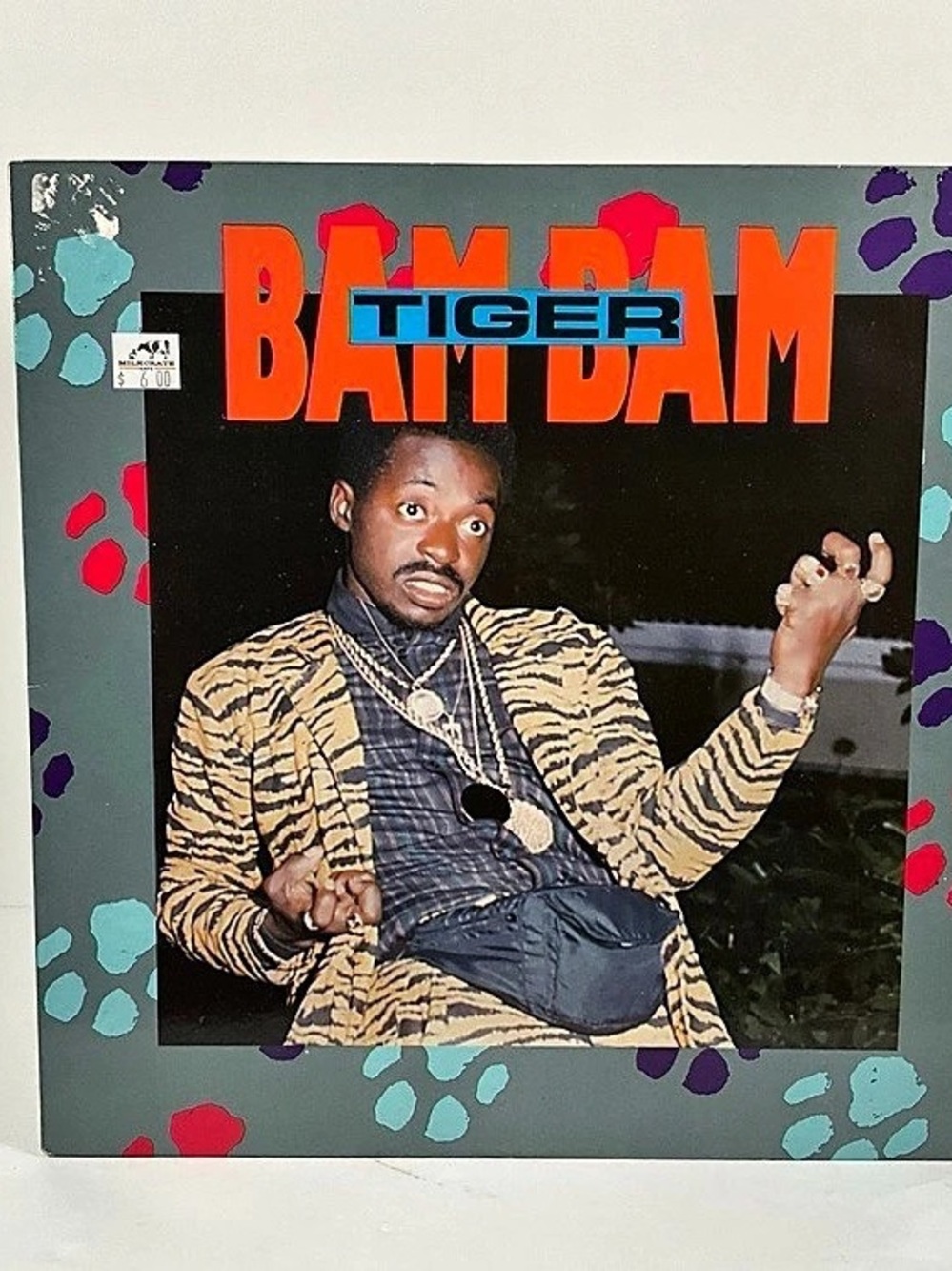 2 Record Lot From Dancehall, Reggae Artist Tiger On RAS Records